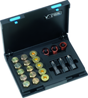 Draadreparatieset voor carterpluggen